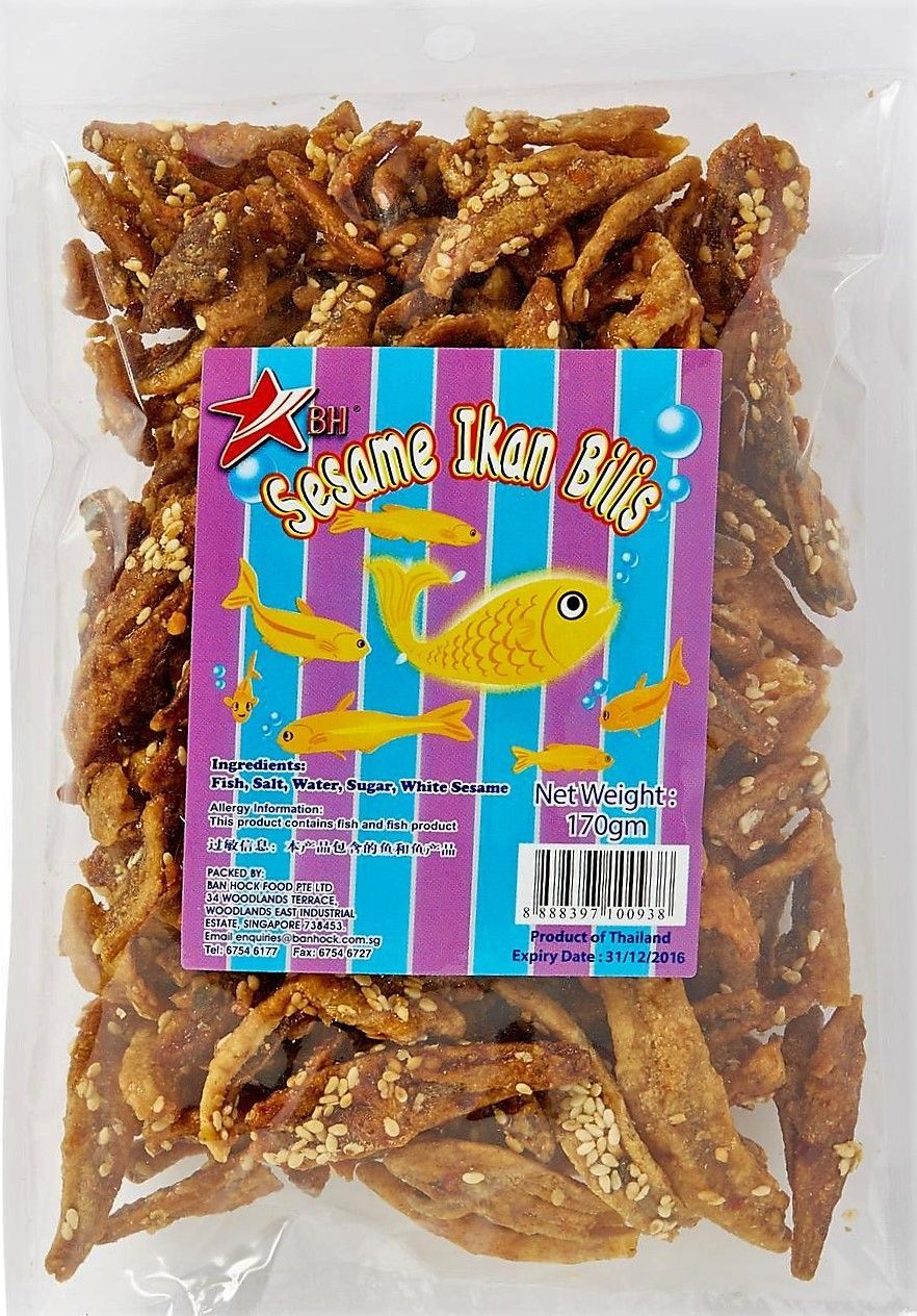 万福 香酥炸鱼仔【芝麻味】炸小鱼干零食170g